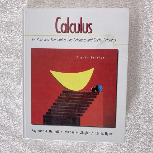 Vintage Calculus Fr Business Economics Life Sciences & Social Sciences Textbook - Picture 1 of 9